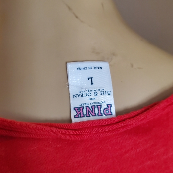 PINK- St,Louis Razor back top NEW - Picture 4 of 5